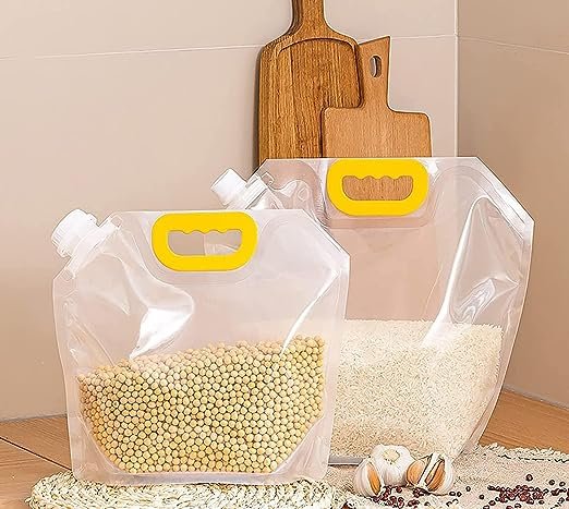 Food Storage Container Bag Airtight Packaging Reusable Moisture-Proof ...